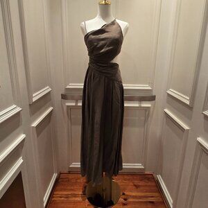 Zimmerman Sage Green Linen Dress